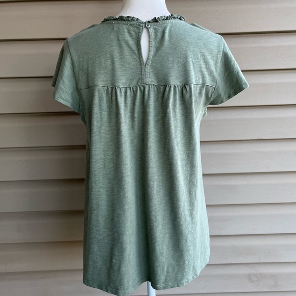 •Ella Moss• Lightweight Short Sleeve Blouse - Size Medium - Picture 5 of 7